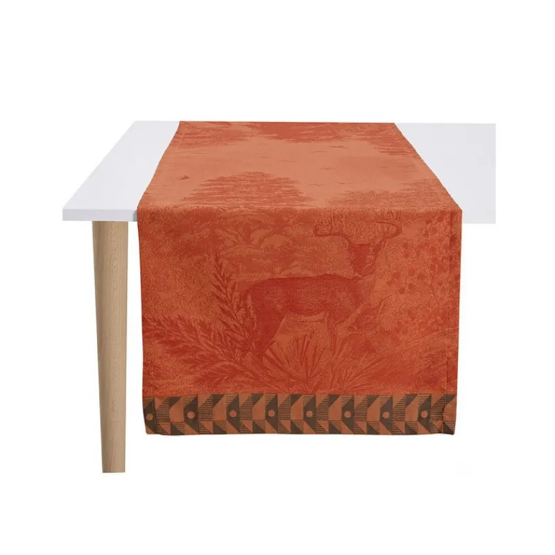 Chemins De Table<LE JACQUARD Français Chemin de table Forêt enchantée automne,