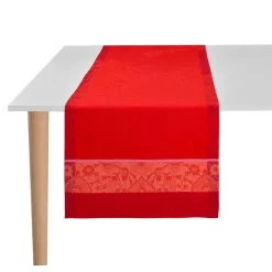Chemins De Table<LE JACQUARD Français Chemin de table Voyage Iconique Coquelicot,