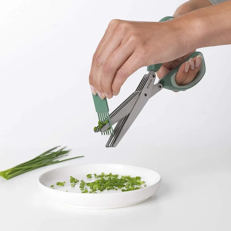 Ustensiles Pour La Salade<BRABANTIA Ciseaux à herbes Tasty +,