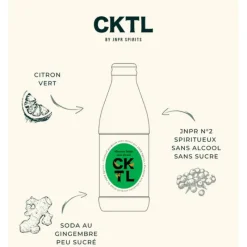 Les Autres Boissons<JNPR CKTL Moscow Mule sans alcool,