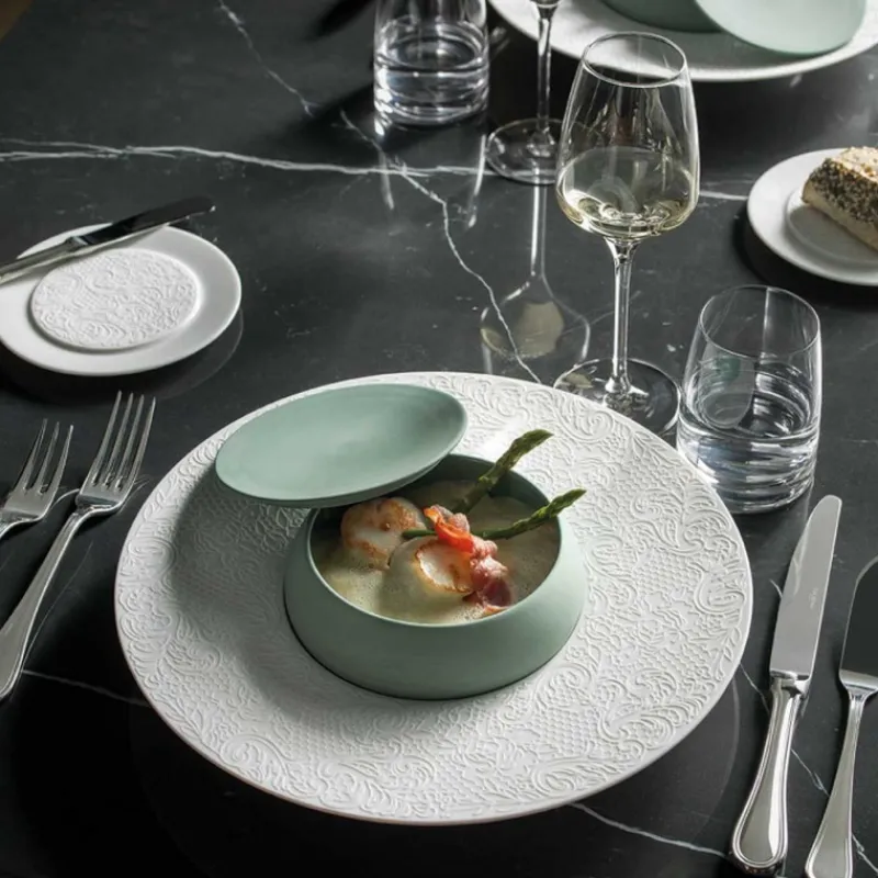 Les Assiettes Creuses|Saladiers Et Coupelles<Degrenne Paris Cocotte 50cl Bahia Vert Argile,