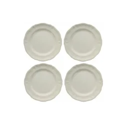 Les Assiettes Plates<GIEN FRANCE Coffret 4 assiettes plates Pont aux Choux, Faïencerie de Gien
