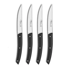 Couteaux<DOZORME Coffret 4 couteaux à steak Le Thiers® Noir Mat, Claude