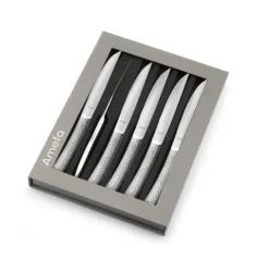 Couteaux<AMEFA Coffret 6 couteaux à steak Bongo XL,