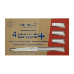 Couteaux<OPINEL Coffret 4 couteaux de table Bon Appétit+,