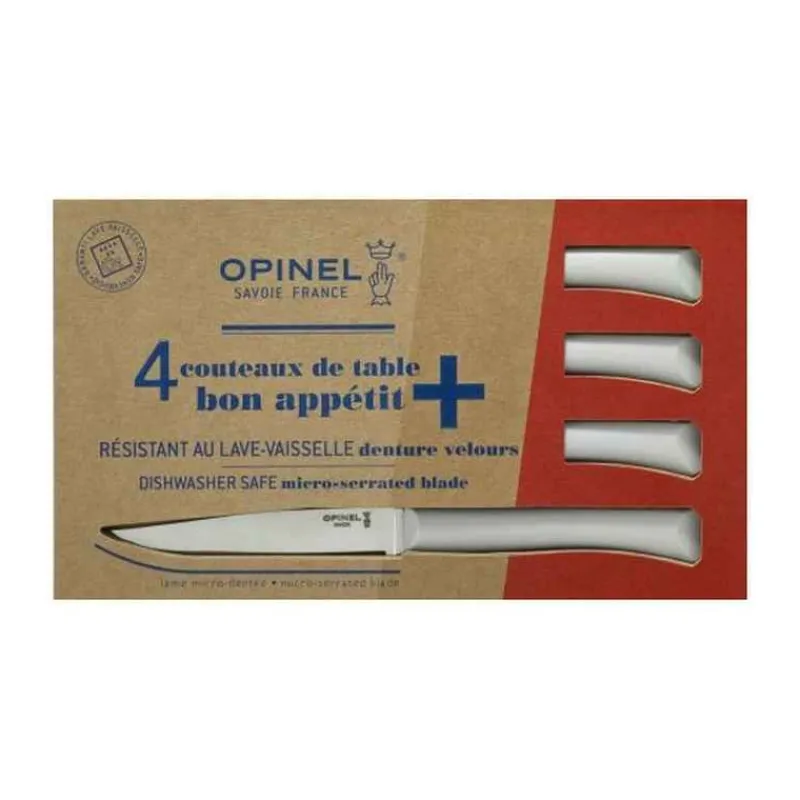 Couteaux<OPINEL Coffret 4 couteaux de table Bon Appétit+,