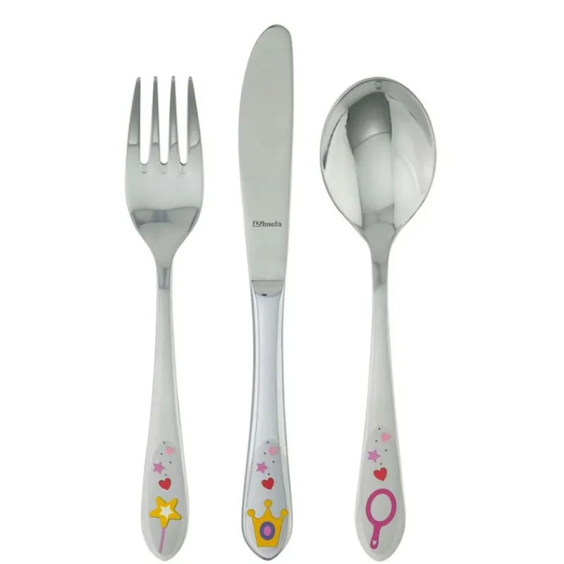 Les Couverts Pour Enfant<AMEFA Coffret 3 couverts enfant Princess,
