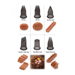 Douilles Et Poches À Douille<DE BUYER Coffret 6 douilles tritan Créatif,