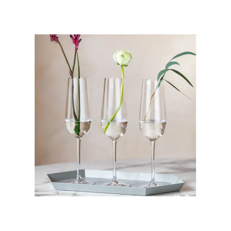 Flûtes Et Coupes À Champagne<Villeroy & Boch Coffret 4 flûtes à champagne Rose Garden,