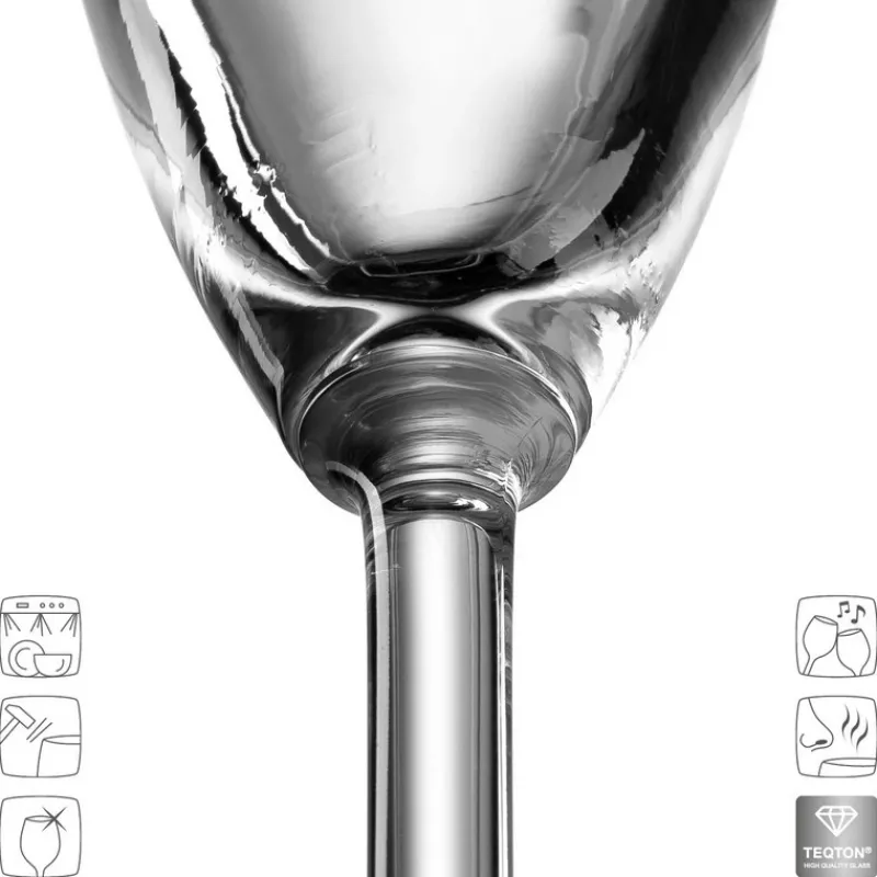 Flûtes Et Coupes À Champagne<LEONARDO Coffret 6 flûtes à champagne 20 cl Daily, Léonardo