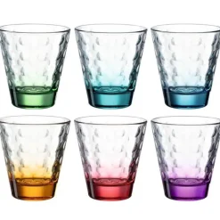 Chopes Et Gobelets<LEONARDO Coffret 6 gobelets assortis Optic Color, Léonardo