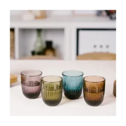 Chopes Et Gobelets<La Rochère Coffret 4 gobelets assortis 26 cl Ouessant,