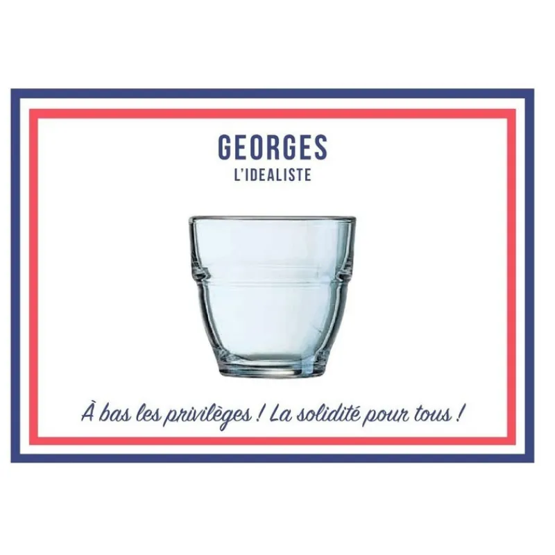Chopes Et Gobelets<Le Verre Français Coffret 6 Gobelets Georges 23 cl,