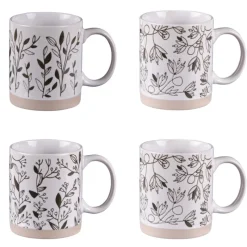 Bols, Mugs Et Tasses<Table Passion Coffret 4 mugs 35cl Bucolique,