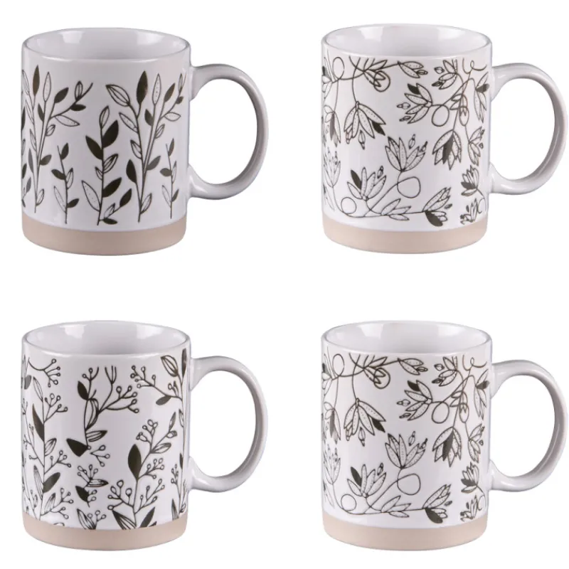 Bols, Mugs Et Tasses<Table Passion Coffret 4 mugs 35cl Bucolique,