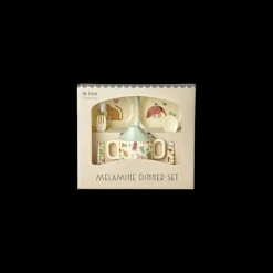 La Vaisselle Pour Enfant<Rice Coffret 4 pièces en mélamine Sweet Jungle,