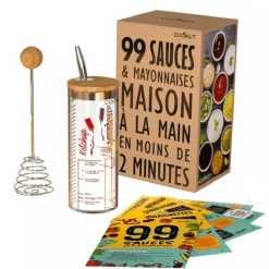Ustensiles Pour La Salade|Bain Marie Et Saucières<COOKUT Coffret "99 Sauces Maison",