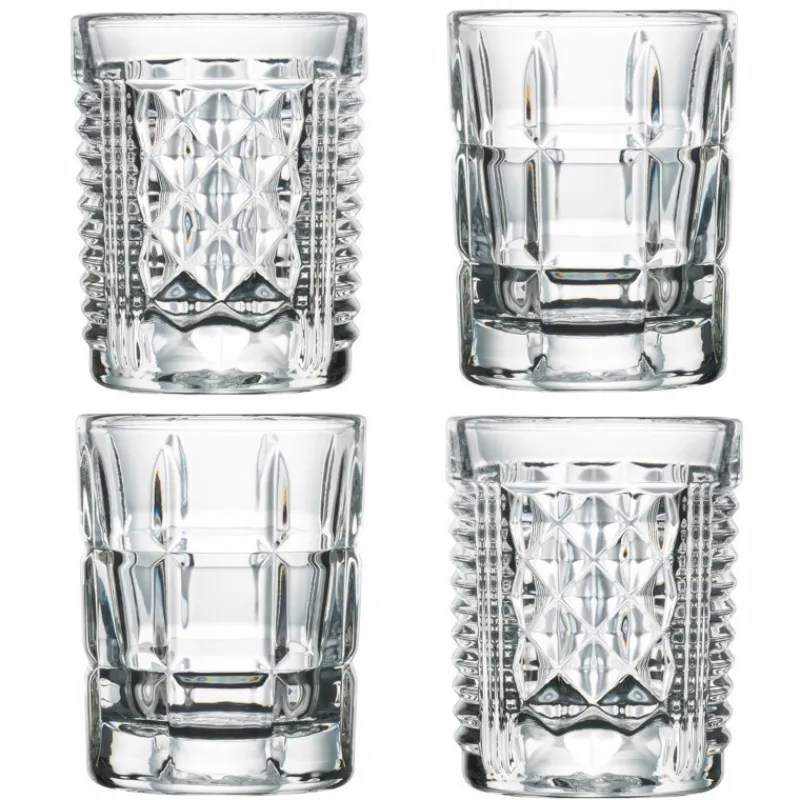 Verres Whisky Et Porto|Verres Digestif<La Rochère Coffret 4 Shooters After ,