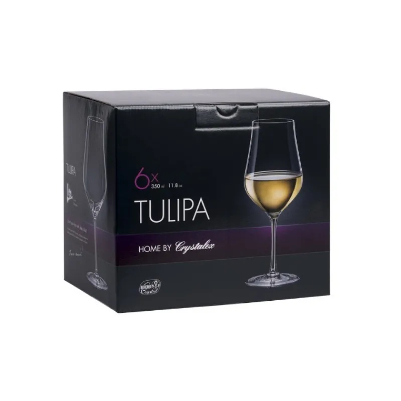 Verres À Vin<BASTIDE Coffret 6 verres à vin 35 cl Tulipa, Diffusion