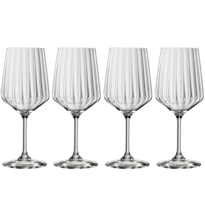 Verres Oenologiques|Verres À Vin<SPIEGELAU Coffret 4 verres à vin rouge Lifestyle,
