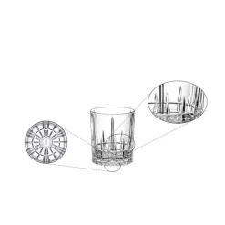 Verres Whisky Et Porto<SPIEGELAU Coffret 4 verres à whisky Perfect Serve DOF,