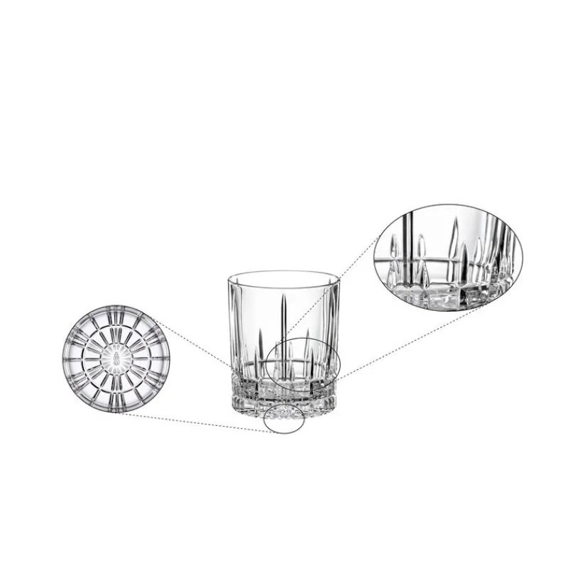 Verres Whisky Et Porto<SPIEGELAU Coffret 4 verres à whisky Perfect Serve DOF,