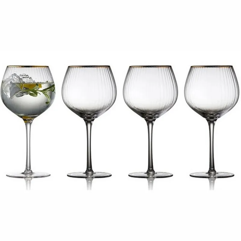 Verres Apéritif|Verres À Cocktail<LYNGBY GLAS Coffret 4 verres Gin&Tonic Palermo Gold,
