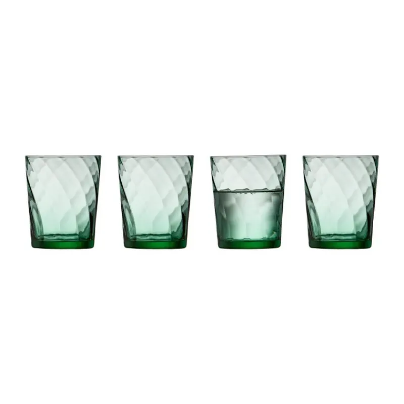 Verres Apéritif|Chopes Et Gobelets<LYNGBY GLAS Coffret 4 verres Vienna Green,