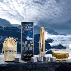 Verres Whisky Et Porto<ONTHEROCKS Coffret Bleu de Bretagne, ON THE ROCKS