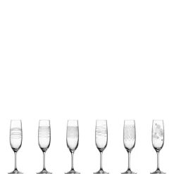 Flûtes Et Coupes À Champagne<LEONARDO Coffret de 6 flûtes à champagne Casella, Léonardo