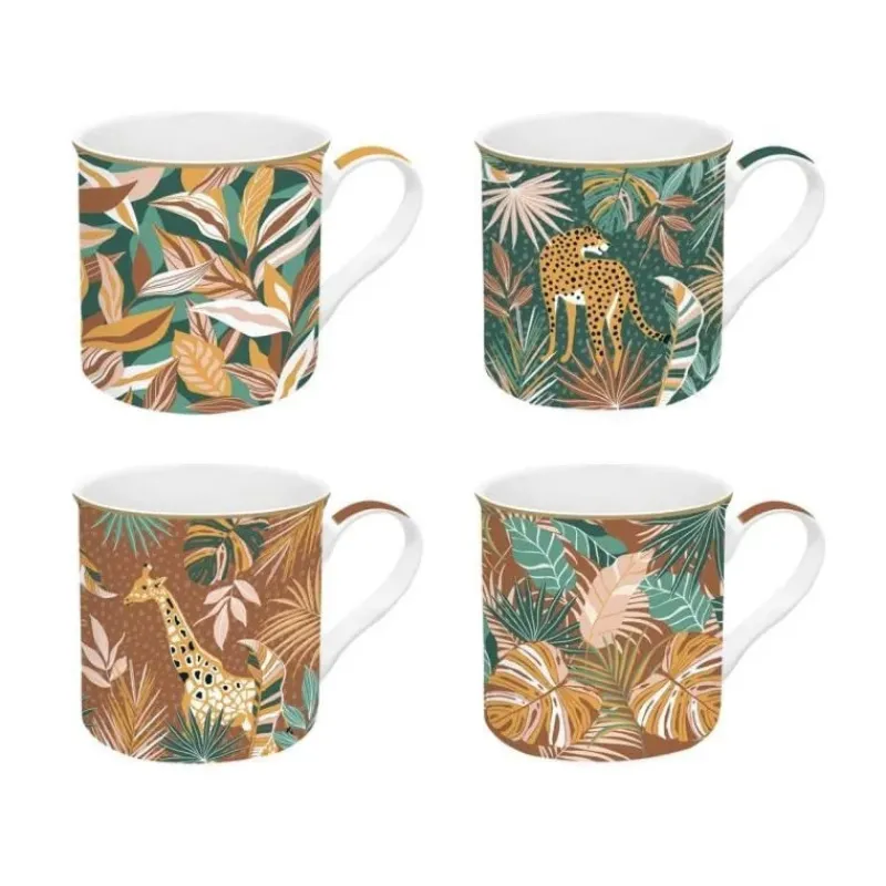Bols, Mugs Et Tasses<Easy life Coffret de 4 mugs 30cl Namibia,