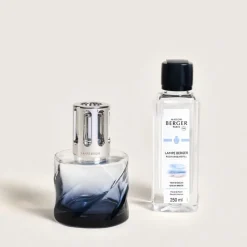 Diffuseurs De Parfum D'Intérieur<MAISON BERGER Coffret lampe Berger Spirale Bleue,