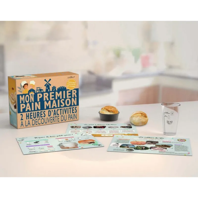 Machines À Pain<COOKUT Coffret Mon Premier Pain Maison,