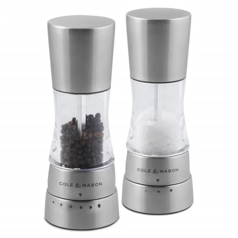 Moulins À Poivre<Cole & Mason Coffret moulin à poivre et sel Derwent 16 cm,