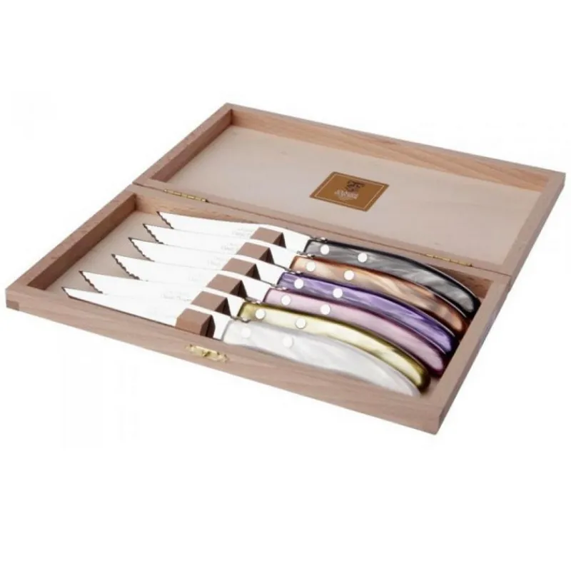 Couteaux<DOZORME Coffret vide pour couteau à steak, Claude