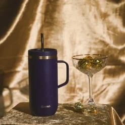 Bouteilles Et Gourdes<Qwetch Cold Cup isotherme avec anse 600ml Dorée,