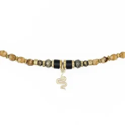 Les Bijoux<Têtes Blondes Collier et Bracelet 3 tours Ana Caramel,