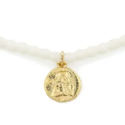 Les Bijoux<Têtes Blondes Collier et Bracelet 3 tours Raphaël Gold Vanille,