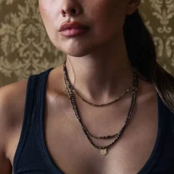 Les Bijoux<Têtes Blondes Collier ras du cou New Alicia Léopard,