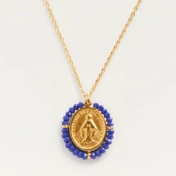 Les Bijoux<Palas Collier Santa Maria Cobalt Blue,