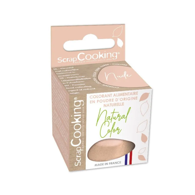 Arômes Et Colorants<ScrapCooking Colorant alimentaire naturel en poudre Nude,