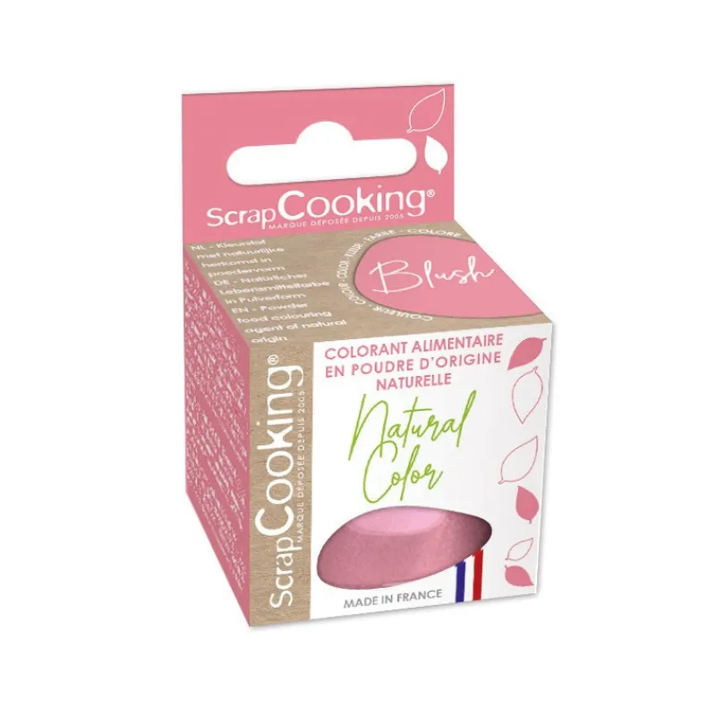 Arômes Et Colorants<ScrapCooking Colorant alimentaire naturel en poudre Blush,