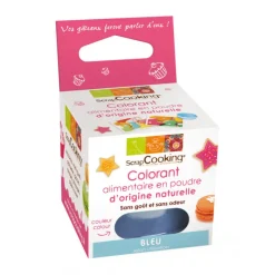 Les Macarons|Arômes Et Colorants<ScrapCooking Colorant alimentaire naturel bleu naturel,