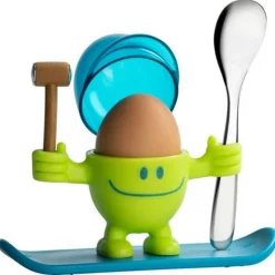 La Vaisselle Pour Enfant|Ustensiles Pour Les Œufs<WMF Coquetier Vert/Bleu McEgg,