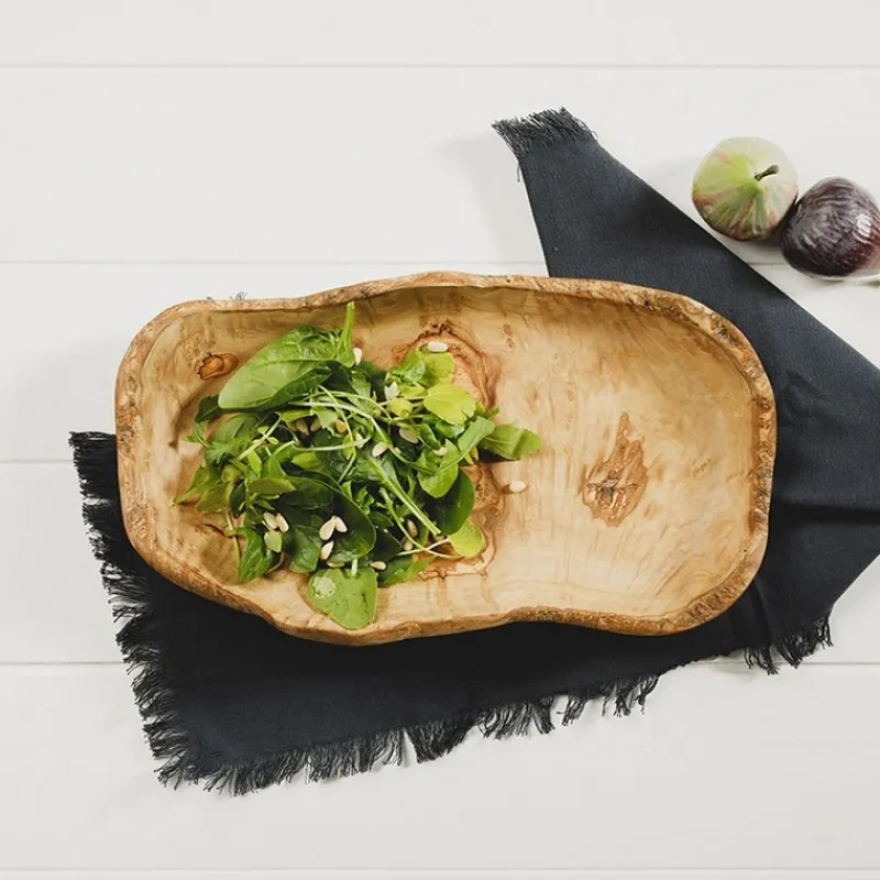 Les Corbeilles À Pain / Fruits<Selbrae House Corbeille rustique 36 cm en olivier, LTD