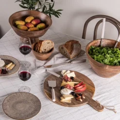 Les Corbeilles À Pain / Fruits|Saladiers Et Coupelles<Table Passion Coupe sur pied striée 30 cm Baija,