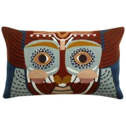 Coussins Et Rideaux<VIVARAISE Coussin brodé Yaku Multico,
