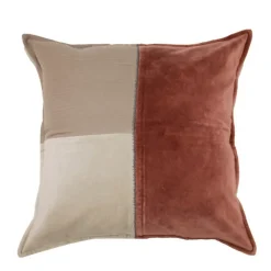 Coussins Et Rideaux<Sud Etoffe Coussin Goa Bois de Rose,