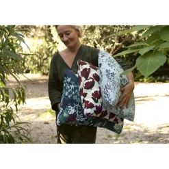 Coussins Et Rideaux<FERMOB Coussin Outdoor Tulipe 44x44 cm Bouquet Sauvage,