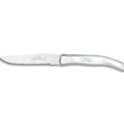 Couteaux<DOZORME Couteau à steak Berlingot Blanc, Claude